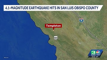 4.1-magnitude earthquake hits in Central California