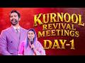 Kurnool Revival Meetings || Day 1  || Raj Prakash Paul || Jessy Paul
