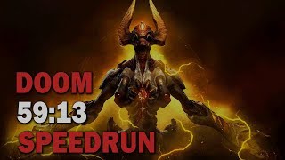 Doom :: Nightmare Difficulty SpeedRun - 59:13 (World Record)