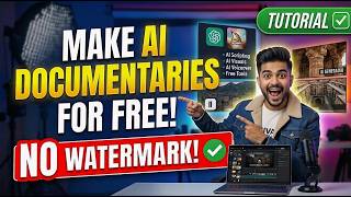 AI Documentary Video Making Tutorial✅ | No Watermark, Free Tools! #ai #tech #aivideo