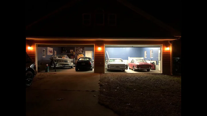 DIY Garage lights on a budget
