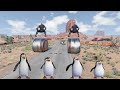 Can Heavy Trucks Survive These Giant Rolling Bollards? | BeamNG.drive #beamngdrive #crashdrive
