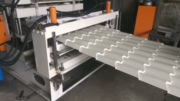 Fast speed step tile roof roll forming machine(4-7m/min)