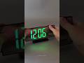Digital smart clock #digitalclock #coolgadgets #besthomegadgets #shortsviral #shortfeed #shorts