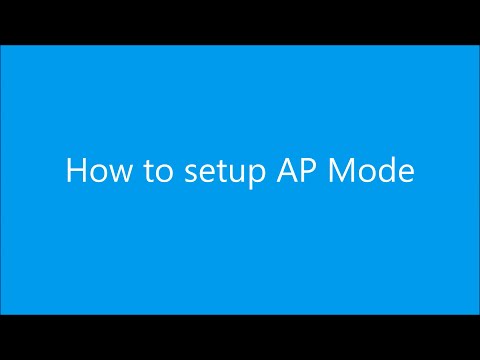 ASUS Router - How to setup AP Mode