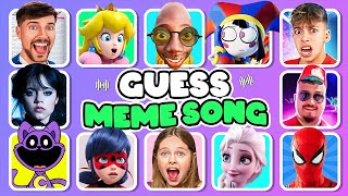 GUESS MEME & WHO'S SINGING 🎤🎵 🔥| Lay Lay, King Ferran,Toothless, Salish Matter, MrBeast,  Elsa,Tenge by fastQUIZ 36,074 views 4 weeks ago 48 minutes