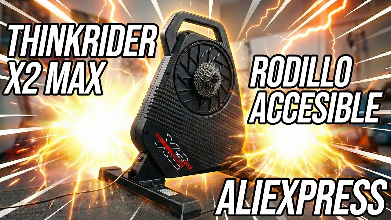 ThinkRider X2 MAX - El Rodillo de Bicicleta Accesible de AliExpress - Unboxing y Primeras Pruebas