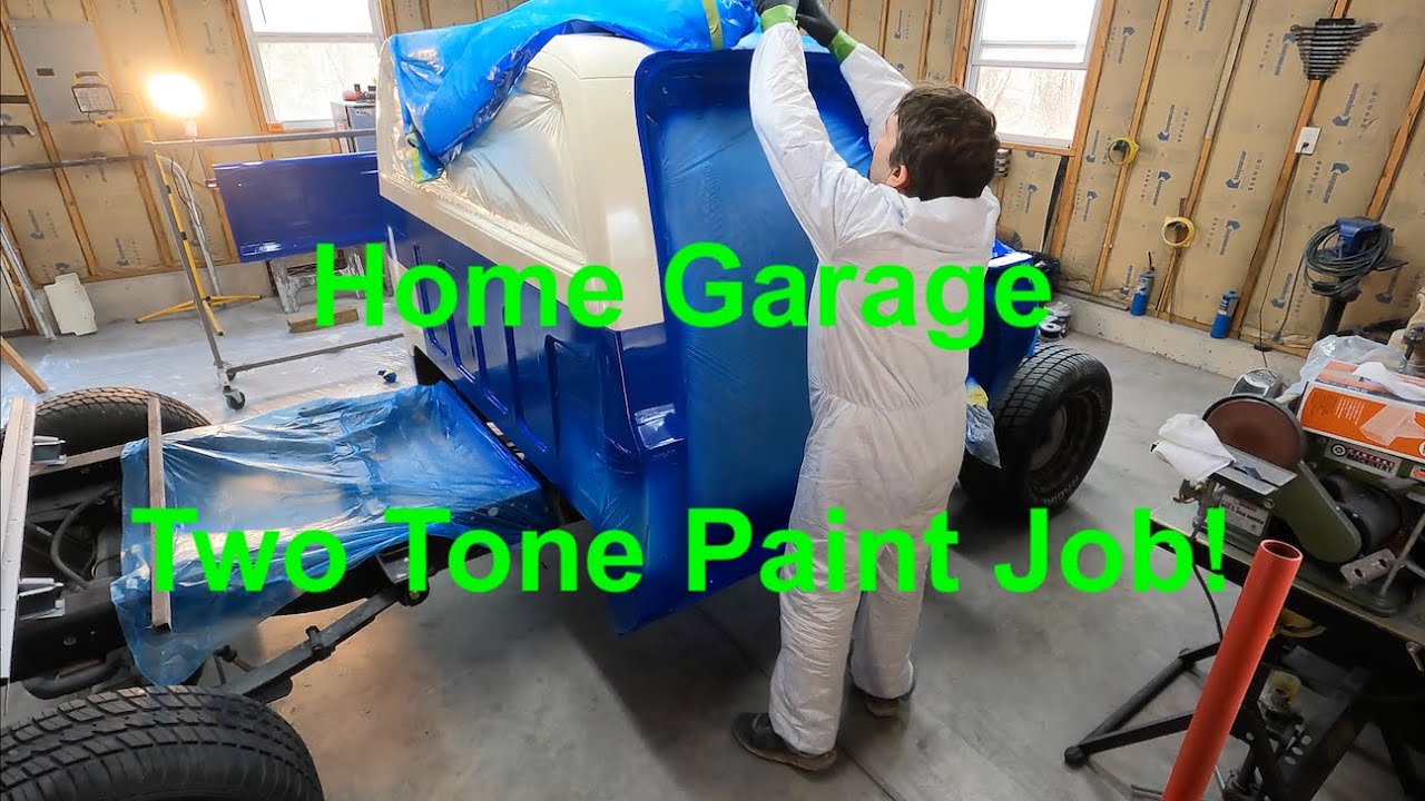 Painting My Truck at Home! Squarebody C10 Makeover