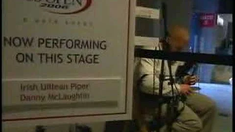 Danny Mclaughlin US Open 2006  on C.B.S