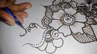 Mehndi Design For Hands Beautiful Easy-Simple Henna Design Easy -Matroj Mehndi Designs