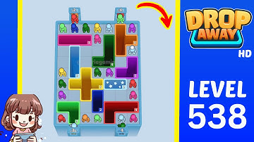 Drop Away Level 538 Solution Walkthrough