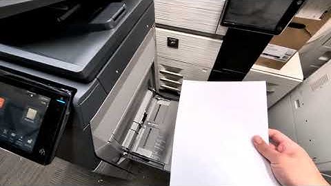 Sharp BP or MX series using bypass tray to print labels