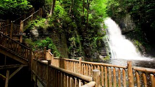 Exploring Bushkill Falls  - Pocono Mountains, Pennsylvania