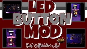 HOW TO INSTALL LED BUTTONS ON YOUR ARCADE1UP #ARCADE1UP #MSPACMAN#TUTORIAL