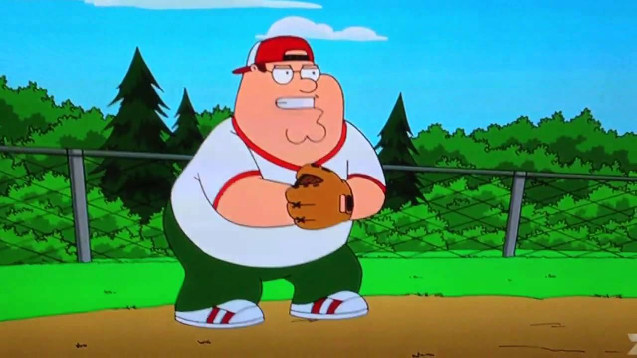 Family guy peter griffin funny baseball scene - YouTube