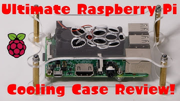 Ultimate Cooling Case For Raspberry Pi 3 With Dual Fan Heat Sink Review