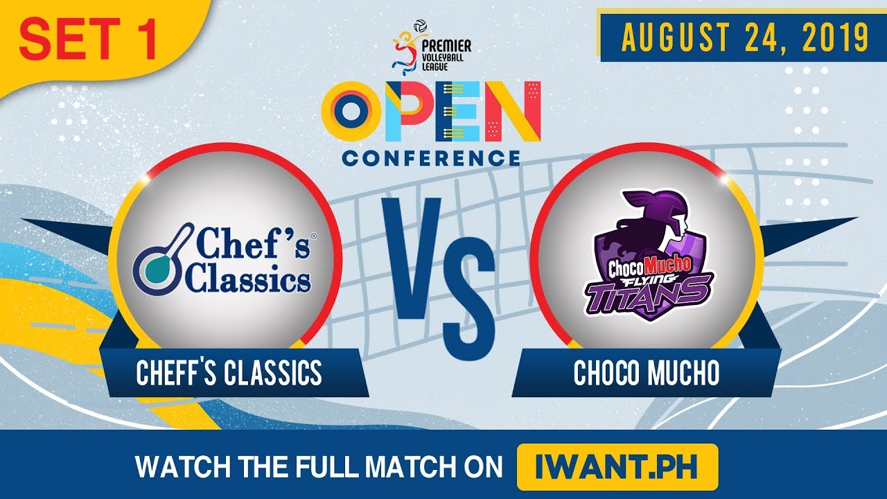 LIVE: SET 1 | Chef's Classic vs. Choco Mucho | August 24, 2019 (Watch the full game on iWant.ph)