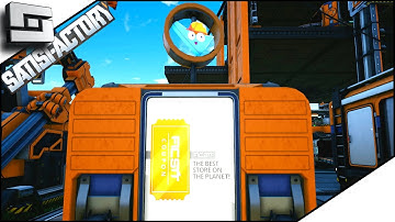 Building The NEW Awesome Sink, Store, And Space Elevator! Satisfactory Update 3 E3