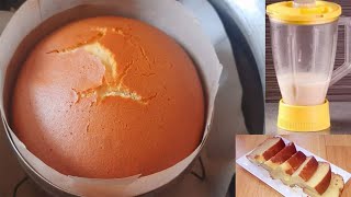 ব্লেন্ডারে বিট করে চুলায় পারফেক্ট কাগজ থেরাপি স্পঞ্জ কেক রেসিপি/Sponge Cake In Blender Without Oven screenshot 5