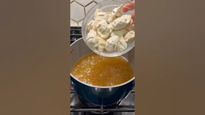 wonton soup in 5 minutes #easyrecipe