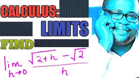 CERP TV/ CALCULUS/ INDETERMINATE FORMS / PROBLEM 5