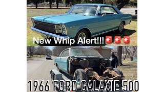 New Whip Alert!!!🚨🚨🚨   1966 FORD GALAXIE 500 @fly_by_gmoney9100 @KenTennKustomz @Swaps-n-Stuff-WhistleGang