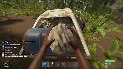 I tried making a hidden stash in RUST *GONE WRONG*