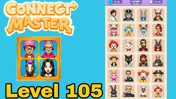 Connect master match puzzle level 105 solution walkthrough 
