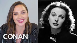 Gal Gadot On Her Role As Hedy Lamarr - CONAN on TBS screenshot 5