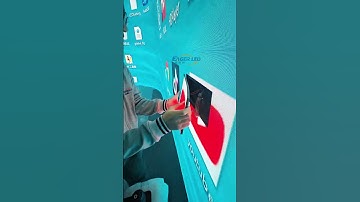 This LED screen is flexible like jelly. #leddisplay #ledwall #eagerled #ledscreen #shorts