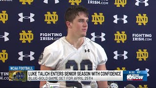 Notre Dame safety Luke Talich enters senior season with confidence screenshot 5
