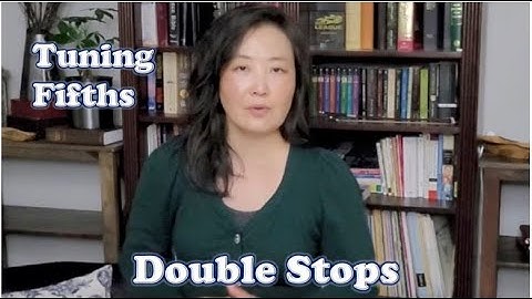 How to Tune Single Finger Double Stops on the violin