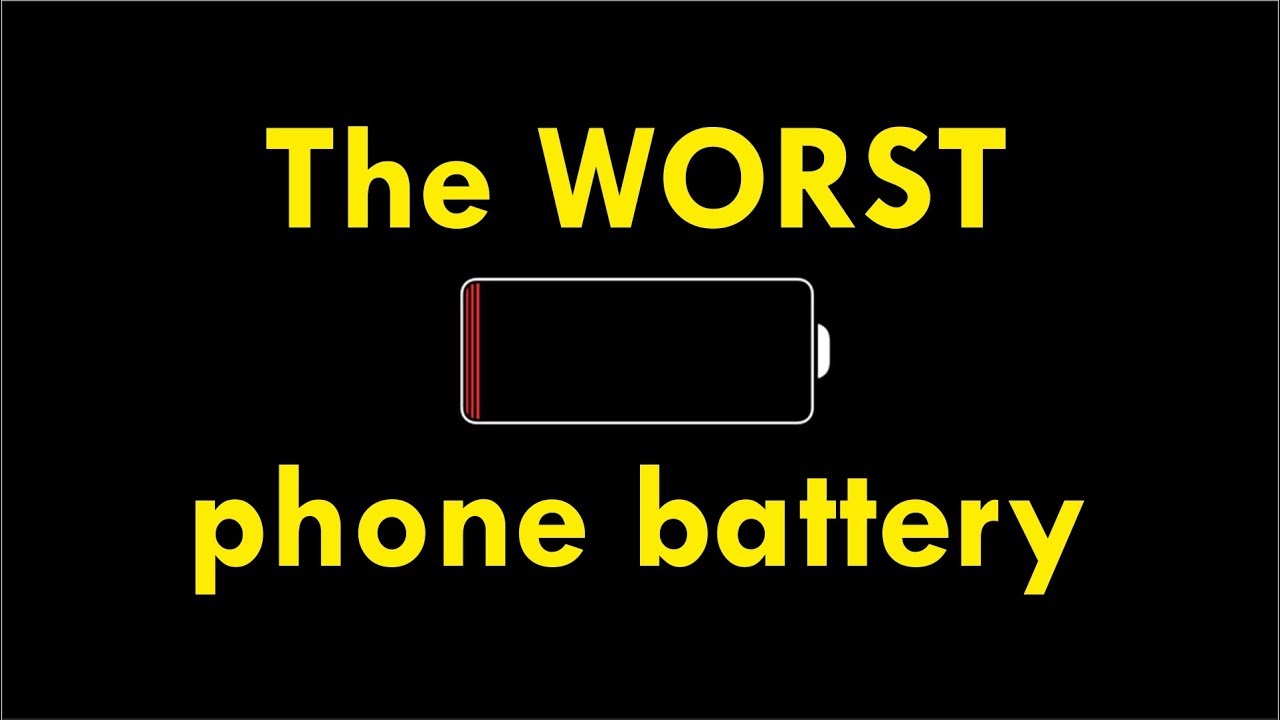 Worst smartphone battery test YouTube