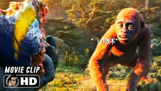 Kong Feeds Suko Scene Godzilla X Kong The New Empire 2024 Movie Clip Hd