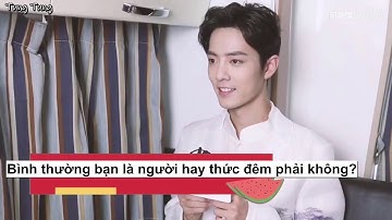 [ BJYX] Thêm loạt đường từ lần phỏng vấn gần đây nhất của Tiêu Chiến