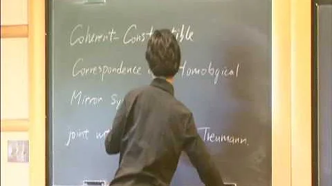 Coherent-constru...  correspondence and homologica...