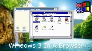 How To Run Windows 3, Windows 3.1 In A Browser