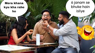 Food Ing Prank Latest Khana Chori Prank Pranks In India Ans Entertainment 2025