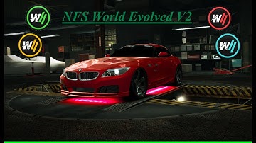 NFS World Evolved V2 daily challenge series (C class, win the race, 2 lap, BMW Z4) Payback