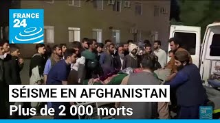 Séisme meurtrier en Afghanistan : les fouilles se poursuivent pour trouver d'éventuels survivants