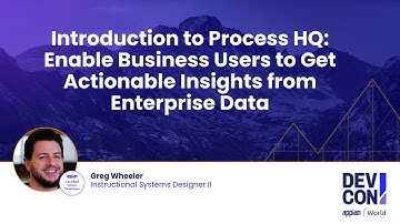 Introduction to Process HQ