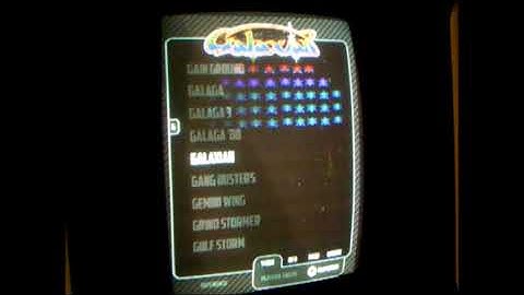 The Invaders Plus Attract-Mode Front End Layout