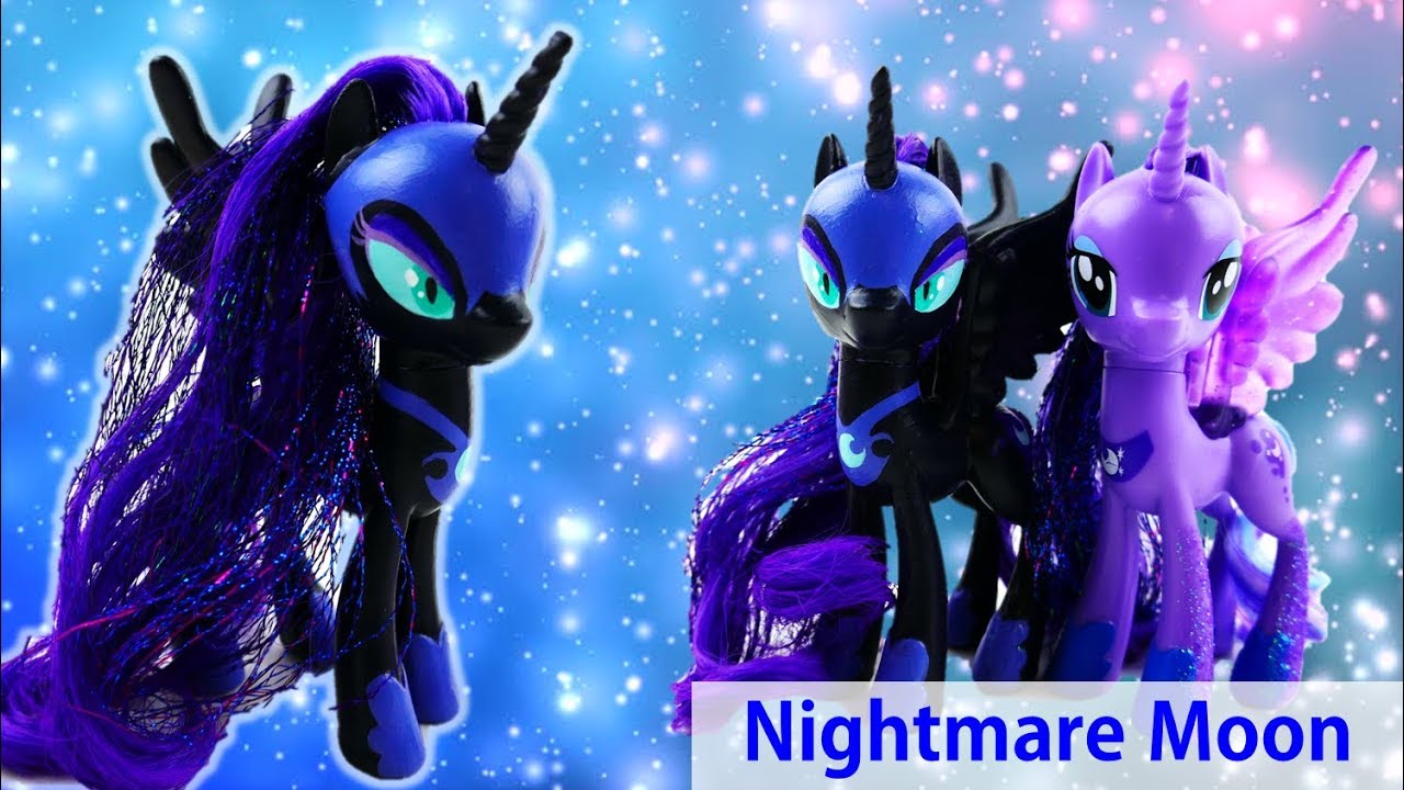 Custom MLP Nightmare Moon from Princess Luna Toy Tutorial 
