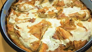Chicken lumpy-pie / A dish from ancient times, from poor Balkan farmers.