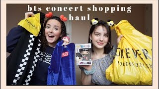 BTS concert shopping haul !!