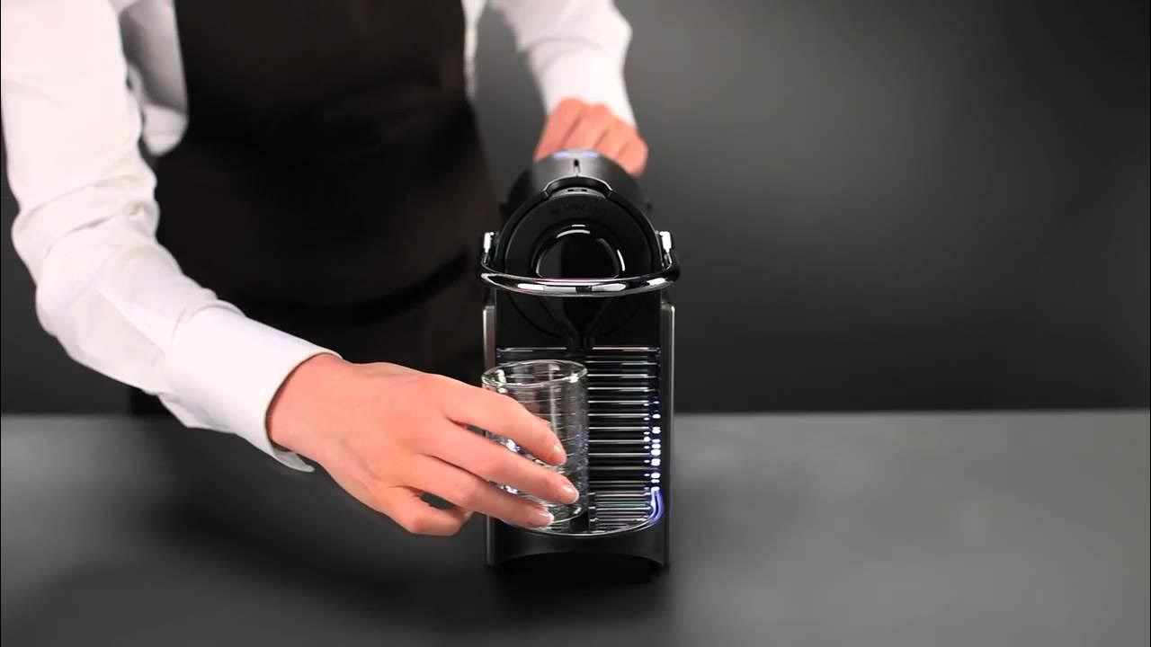 Succes schaak Voorspeller Nespresso Pixie: How To - Cup Size Programming - YouTube