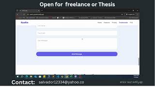 Professional SaaS Landing Page Template – Ready for Your Business!