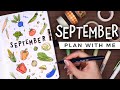 PLAN WITH ME | September 2021 Bullet Journal Setup