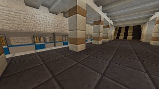 РАБОЧАЯ СТАНЦИЯ МЕТРО В МАЙНКРАФТ // WORKING METRO STATION IN MINECRAFT