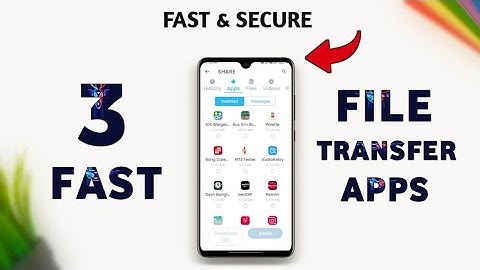 ⚡🔥 Top 3 Fast and Secure File Transfer Apps for Android  || best file transfer app